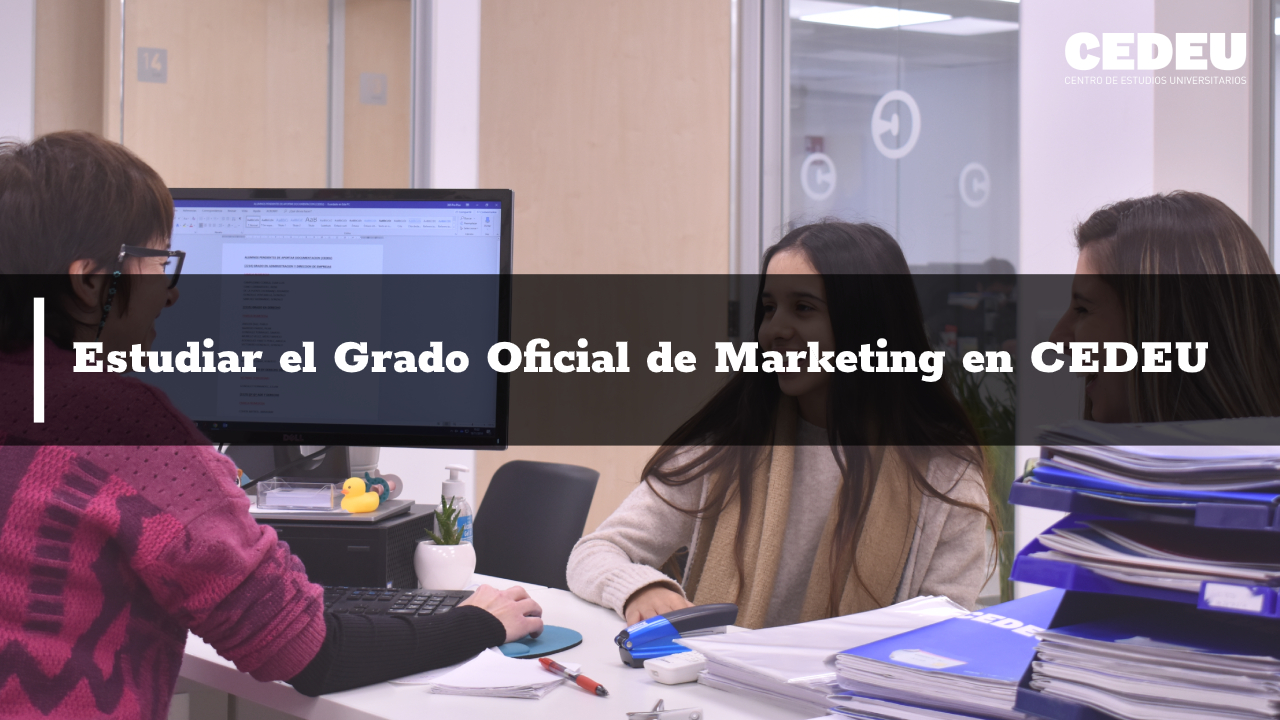 Estudiar Grado de Marketing