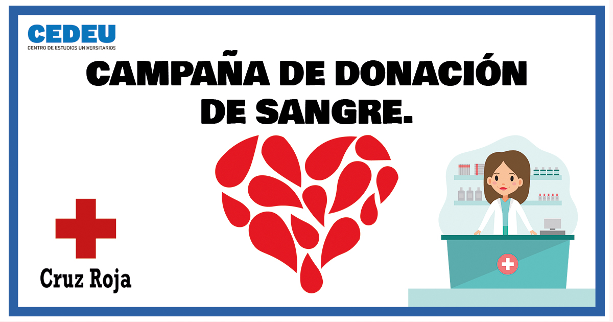 CEDEU, Cruz Roja, donación, sangre