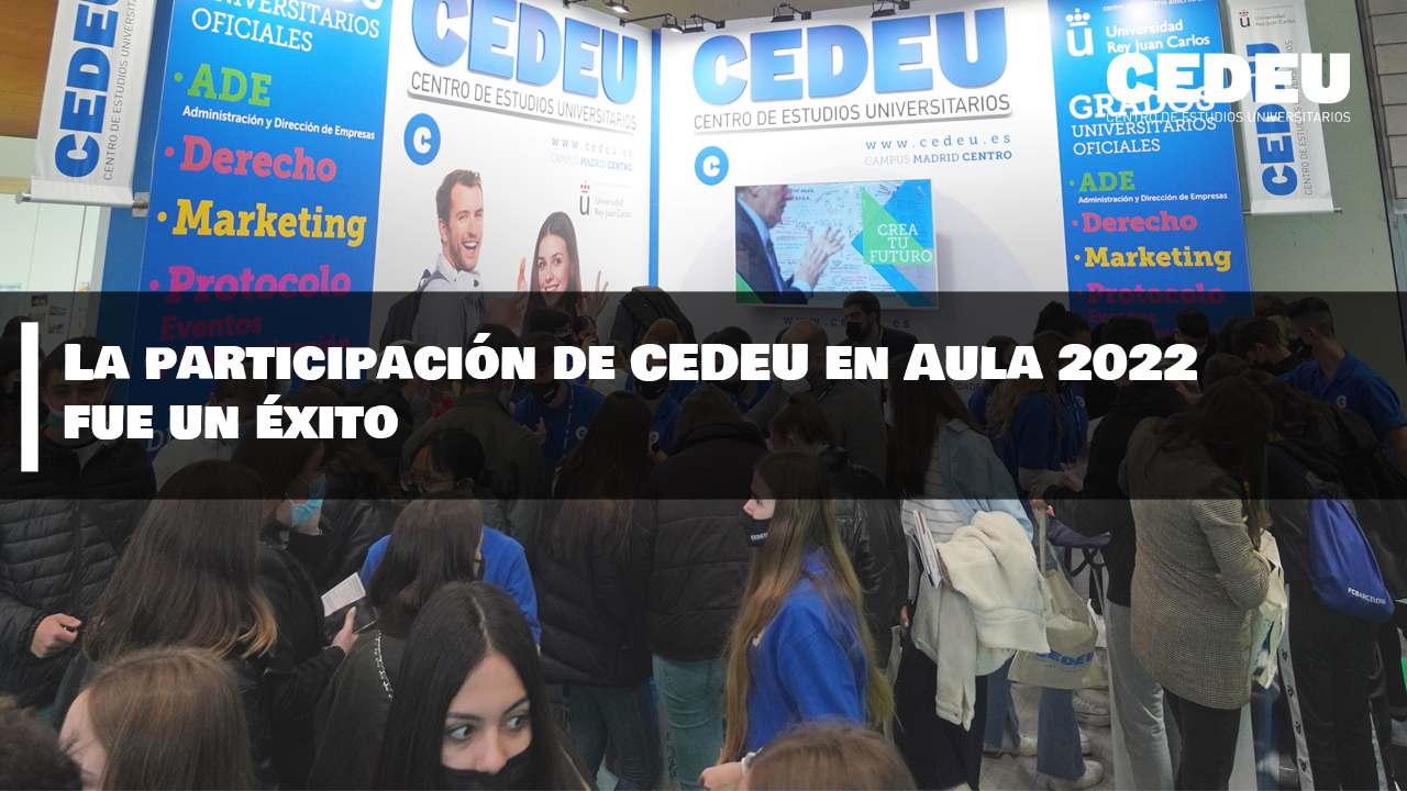 cedeu, aula, alumnos, marzo, feria , ifema 2022