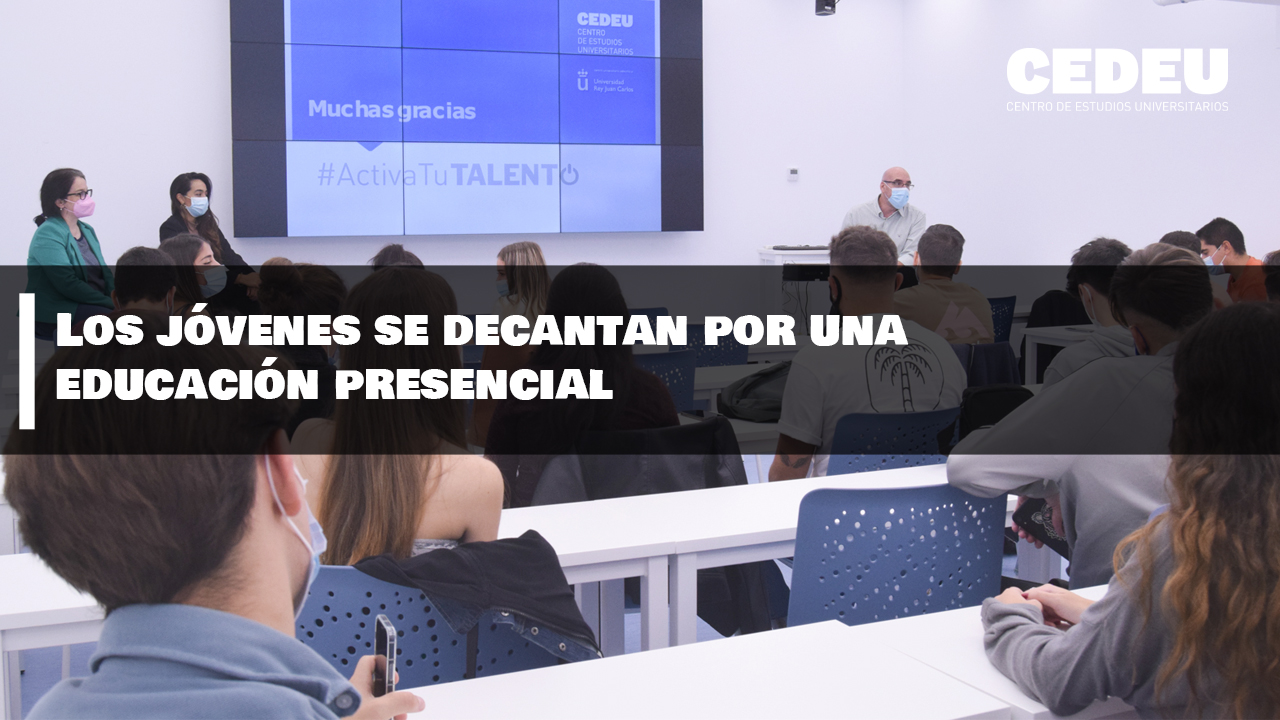 jóvenes, educación presencial, cedeu