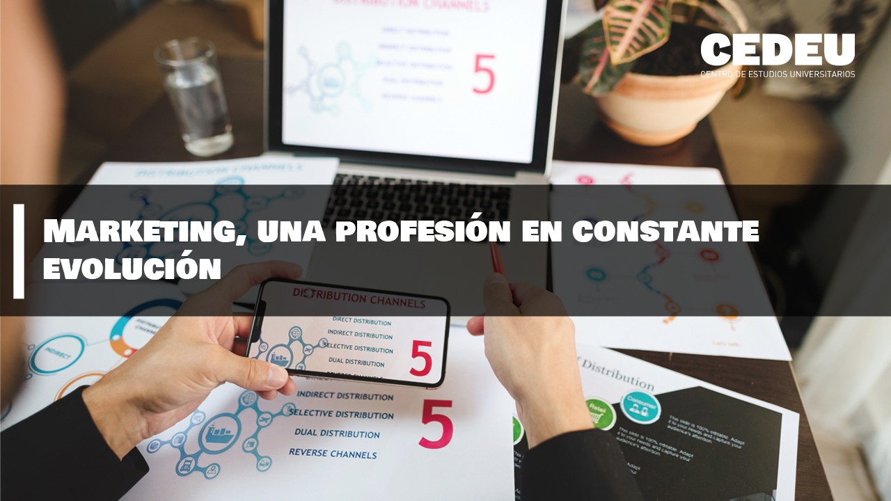 marketing, profesión, evolución, cedeu