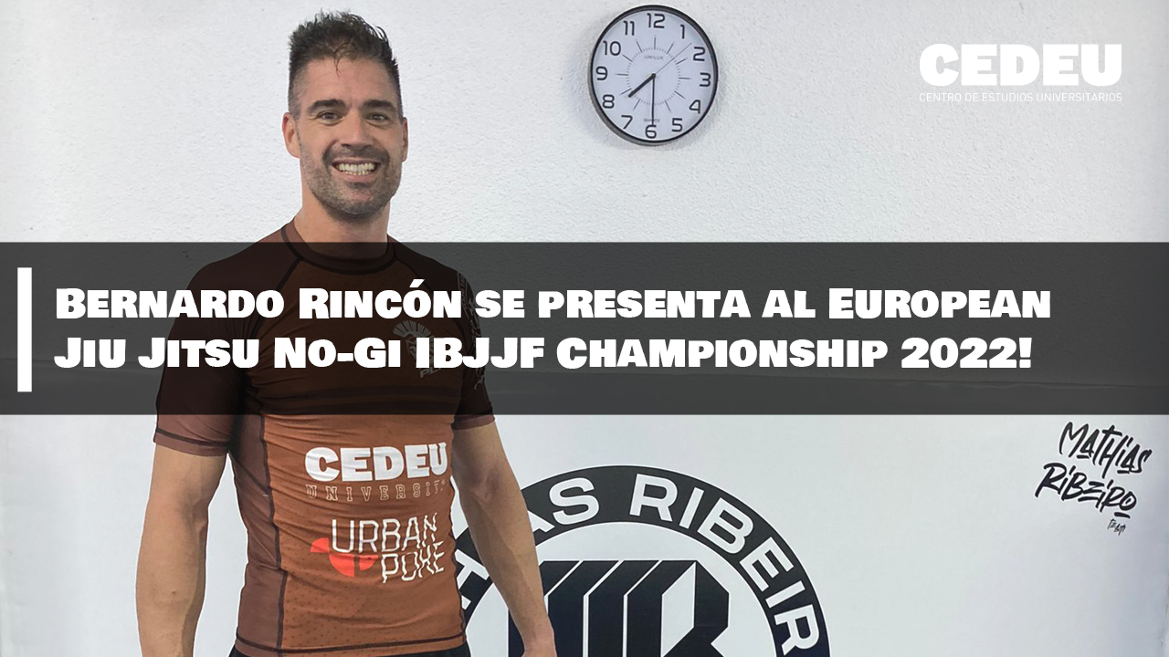 Bernrdo Rincón, cedeu, jiu jitsu