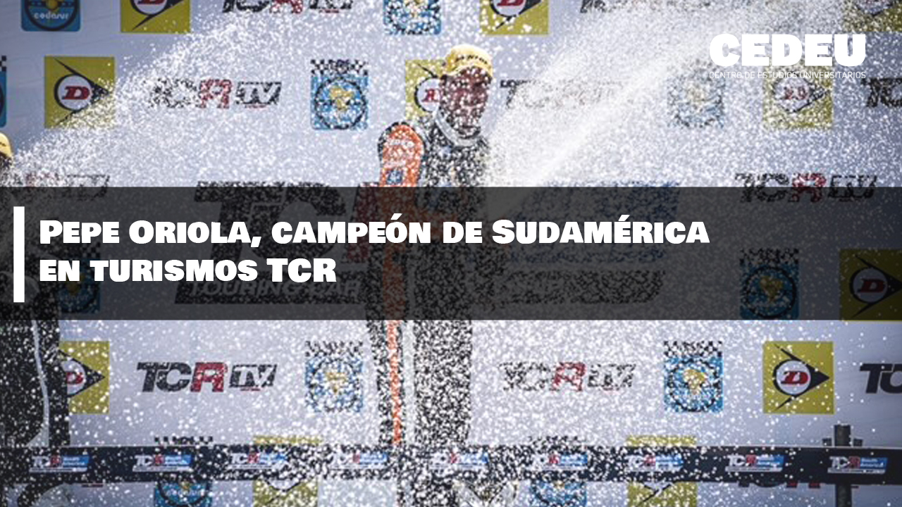 pepe oriola, campeón, Sudamérica, Turismos TCR, cedeu