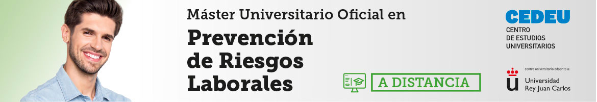 Máster en Prevención de Riesgos Laborales