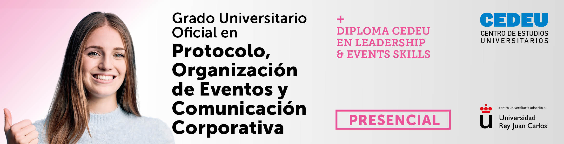 Grado en Protocolo, Organización de Eventos y Comunicación Corporativa + Diploma